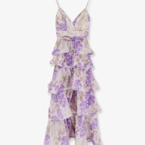 Ruffled long dress