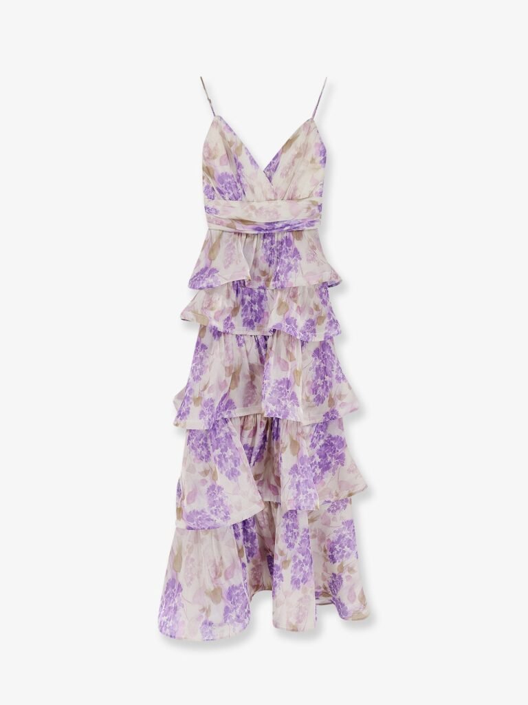 Ruffled long dress