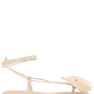 SANDAL WITH SILK FLOWER
