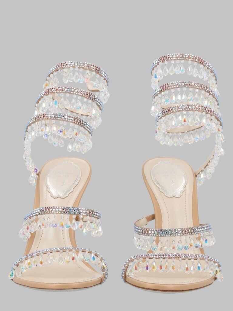 SANDALO "CHANDELIER" CON TACCO