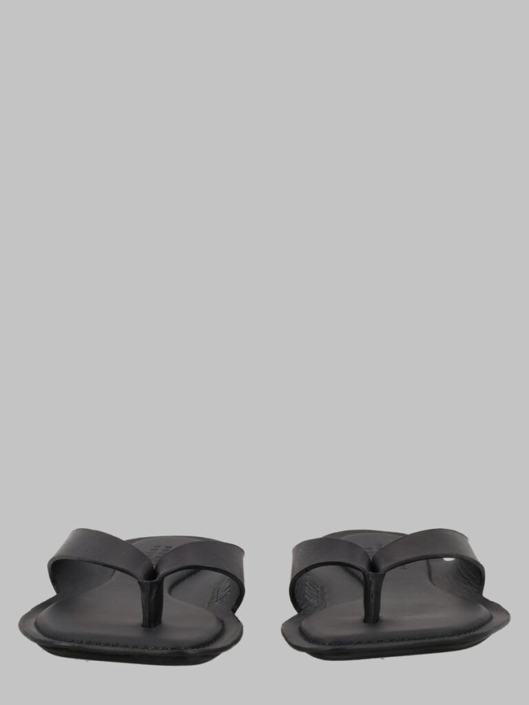 SANDALO INFRADITO "ANATOMIC" IN PELLE