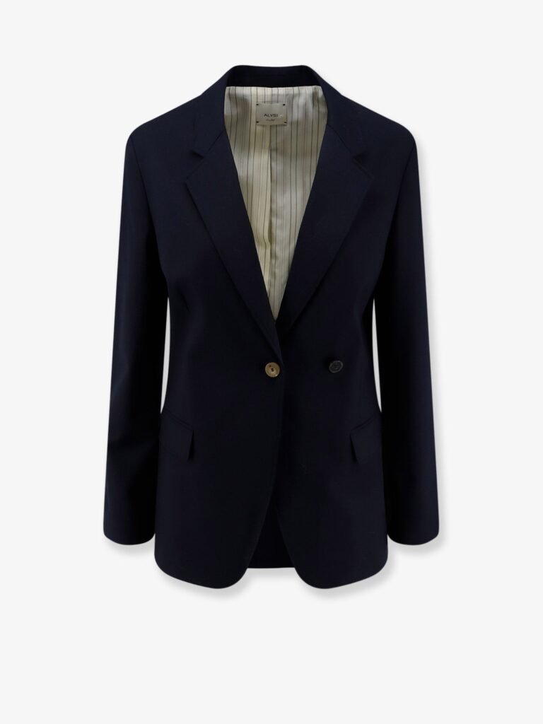 Sartorial virgin wool blend blazer