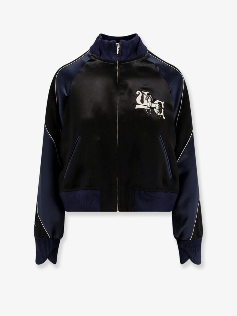 Satin bomber jacket