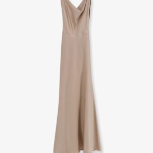 Satin long dress