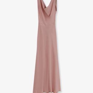 Satin long dress