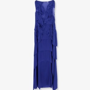 Satin long dress