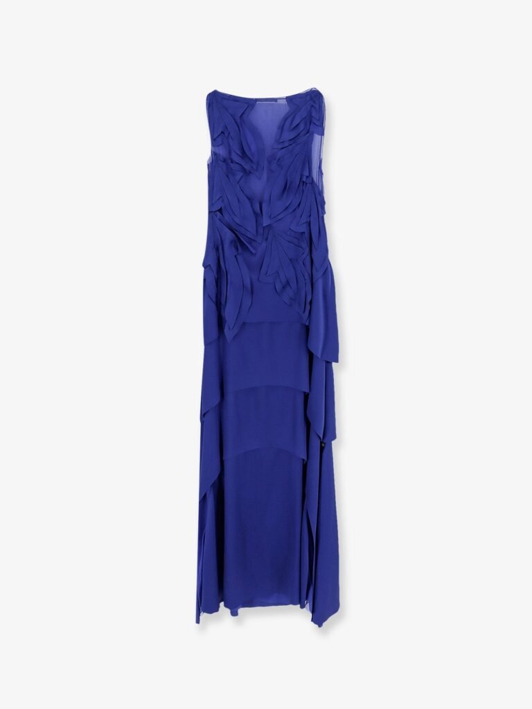 Satin long dress