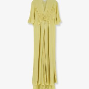 Satin long dress
