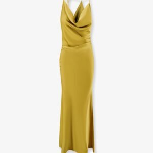 Satin long dress