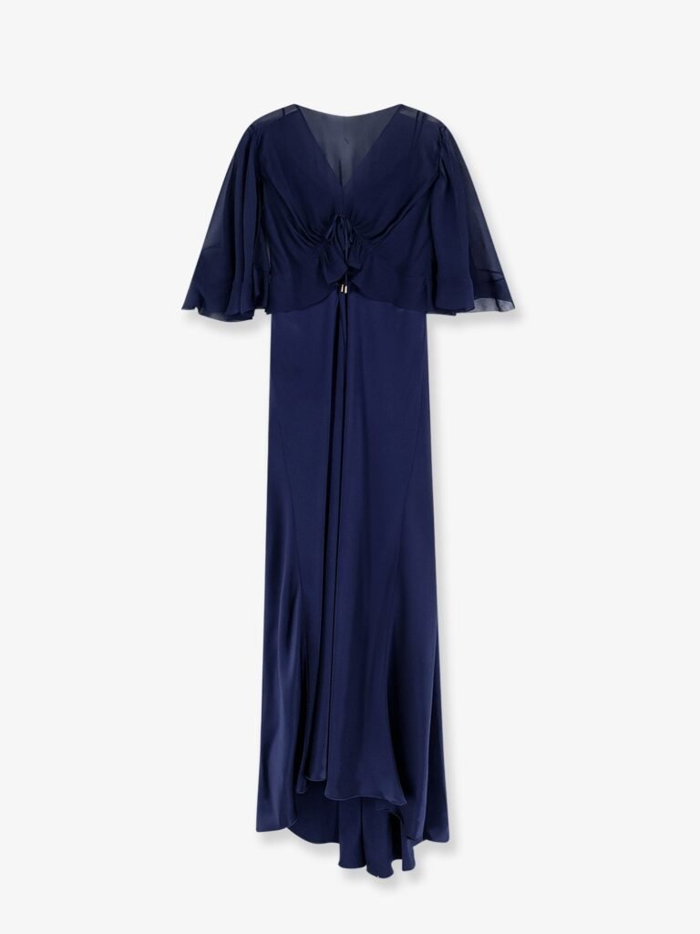 Satin long dress