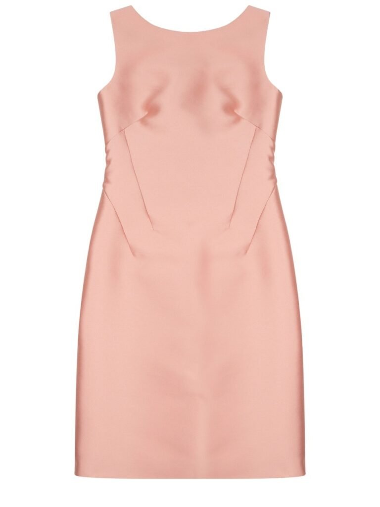 SATIN MIDI DRESS