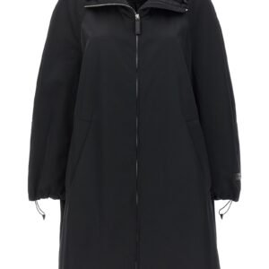 Satin parka