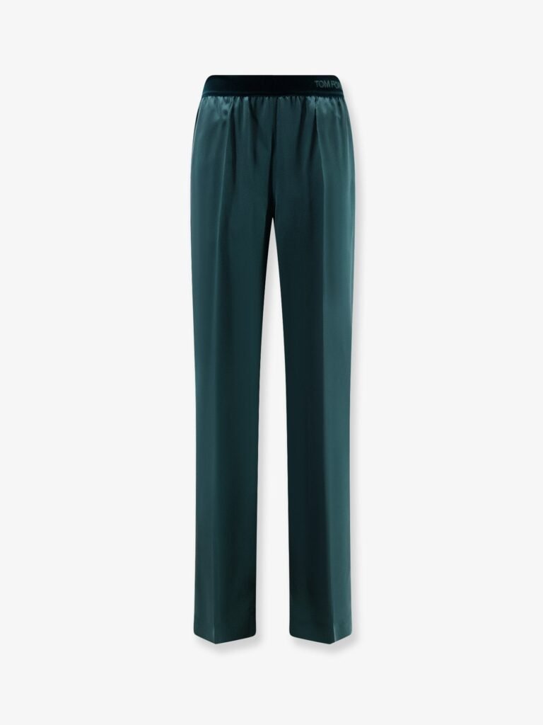 Satin trousers