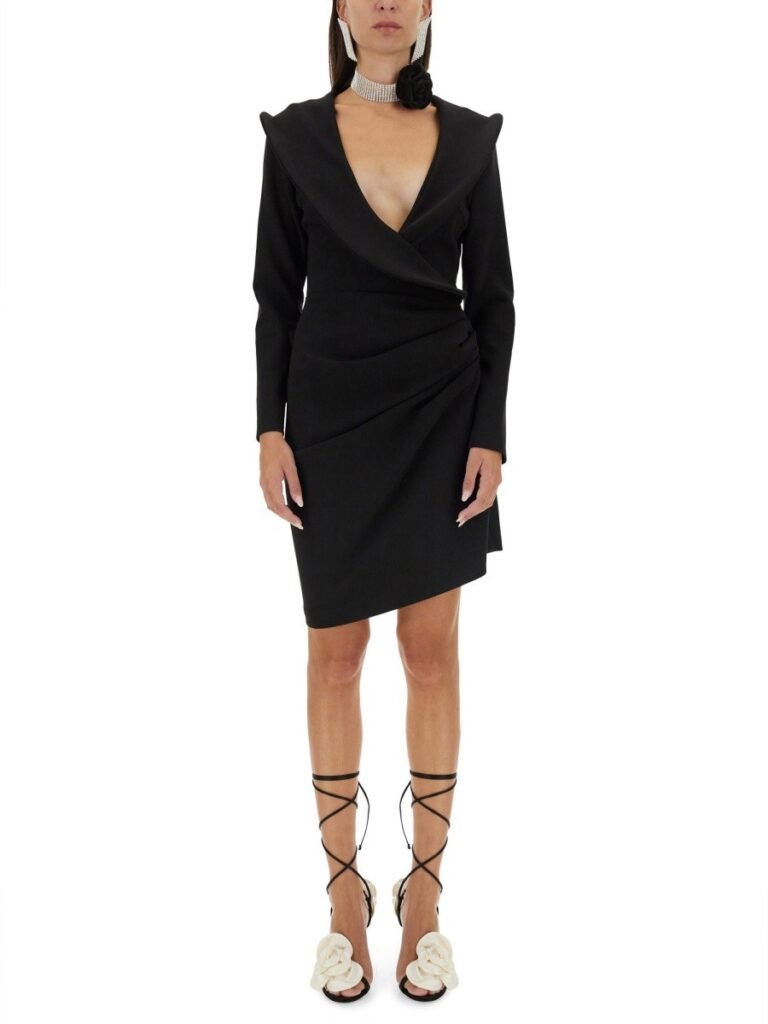 SCULPTURAL MINI DRESS