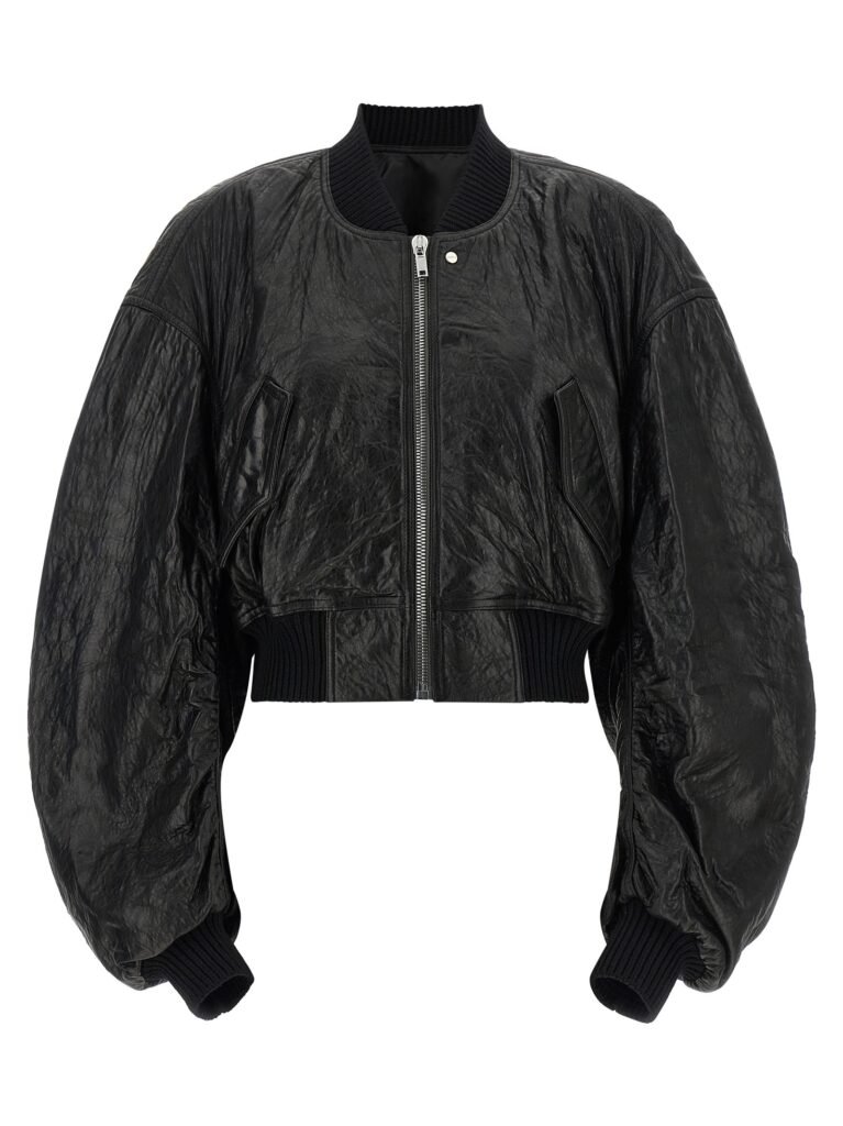 'Secchia Cropped Flight' bomber jacket