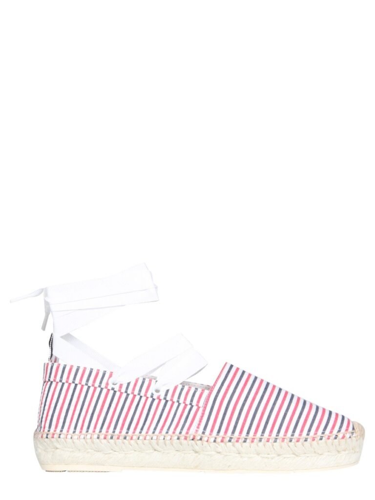 SEERSUCKER COTTON ESPADRILLES