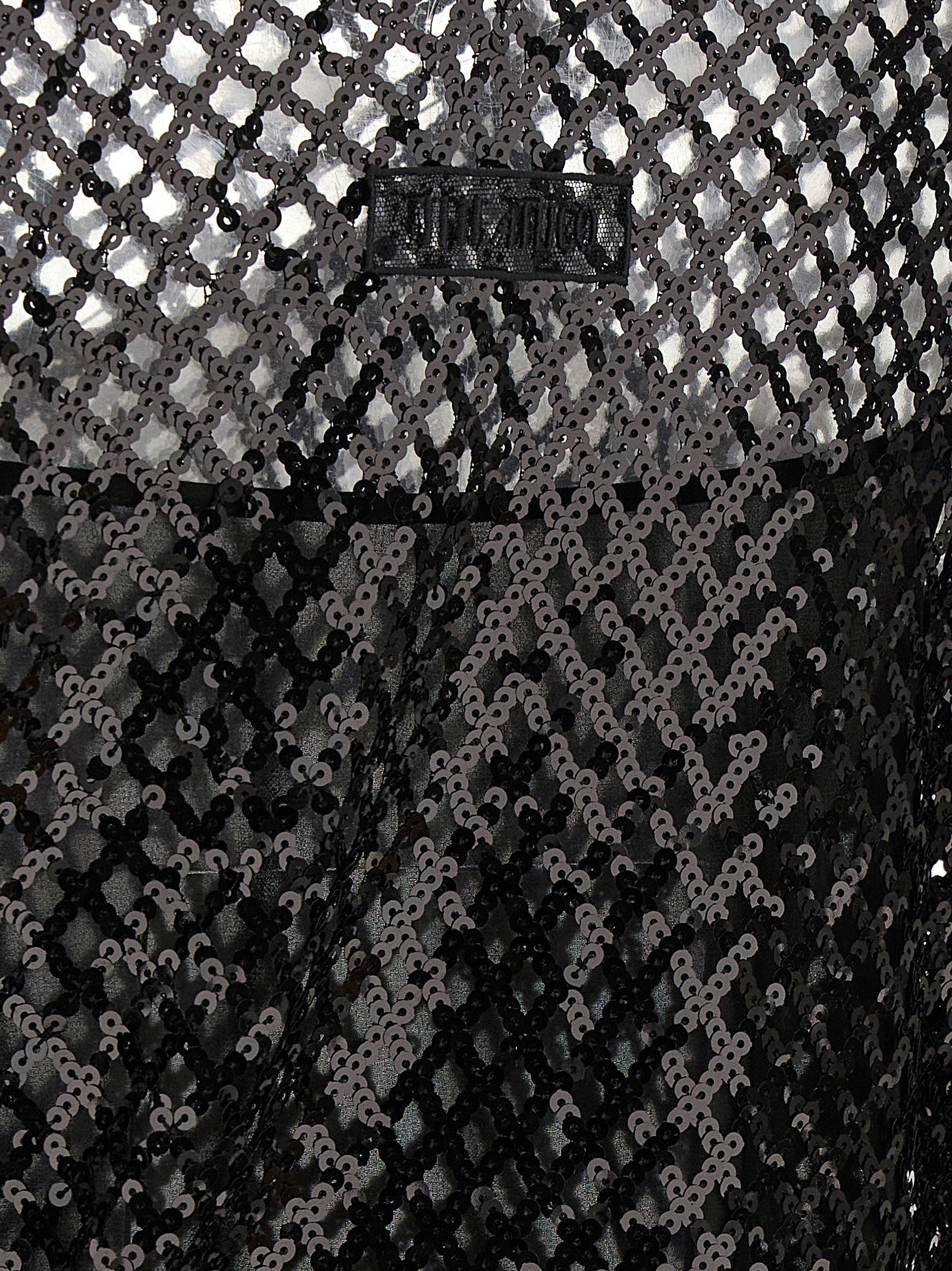 Sequin mesh dress - Image 4