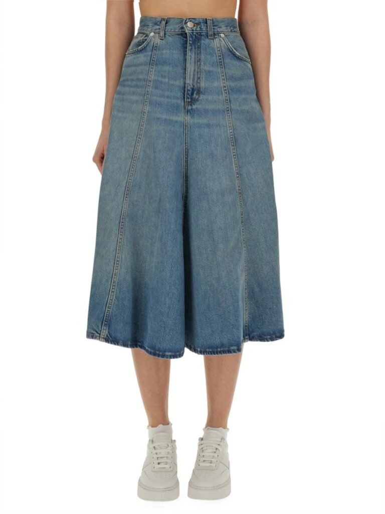 "SERENITY" MIDI SKIRT