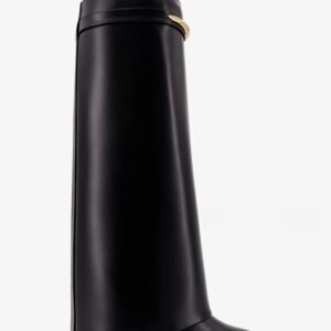 Shark leather boots