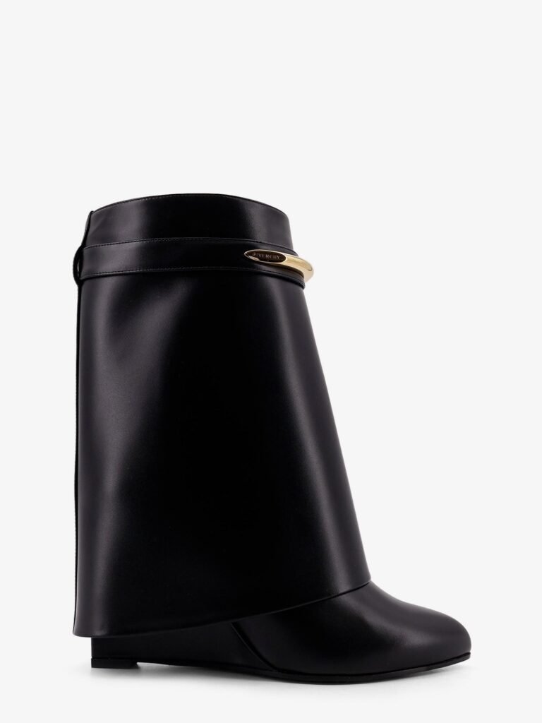 Shark leather boots