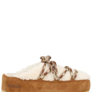 SHEARLING "EVX" MULES