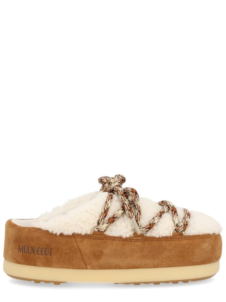 SHEARLING "EVX" MULES