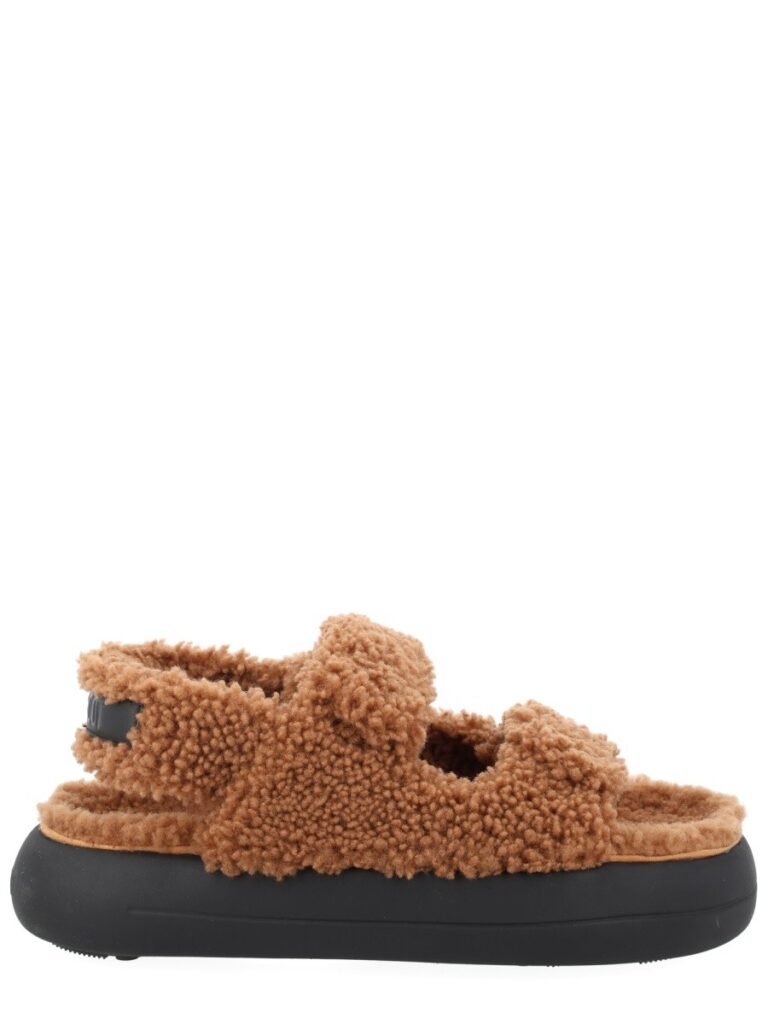 SHEARLING SANDAL