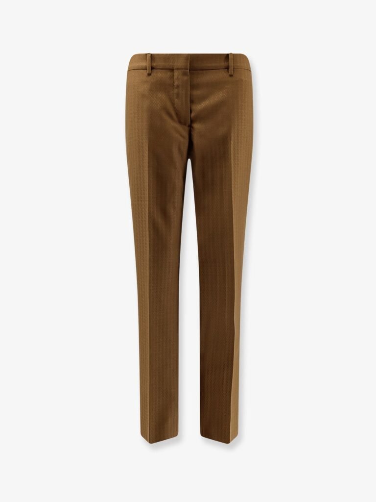 Shelley wool and mohair trousers