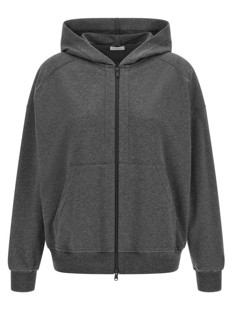 'Shiny Trims' hoodie