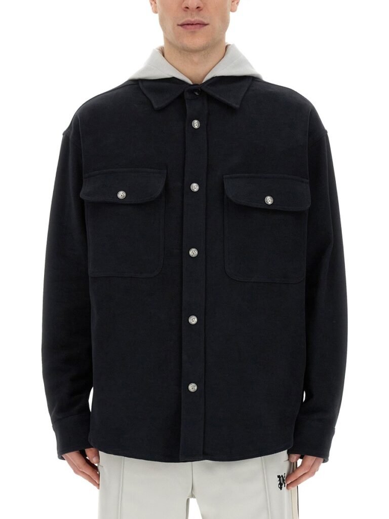 SHIRT-JACKET WITH MONOGRAM