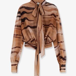 Shirt with animalier print
