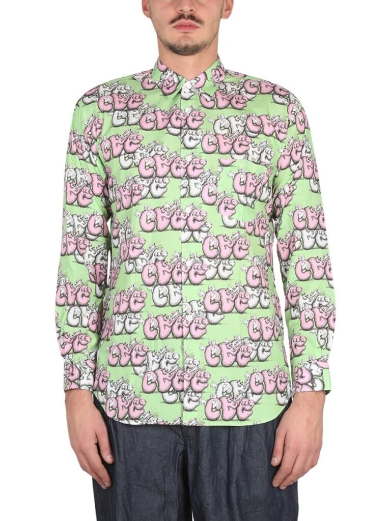 SHIRT WITH PRINT X KAWS