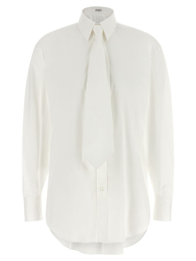 Shirt with tie