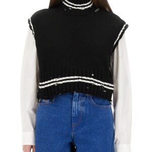 SHORT COTTON VEST