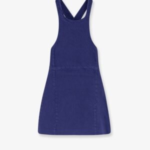 Mini denim dress