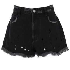 SHORTS "AECIA" CON RICAMI