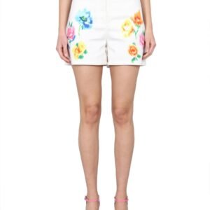 SHORTS IN BRODERIE ANGLAISE FLOWER CHINÉ