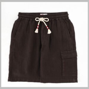 SHORTS IN LINO CON COULISSE