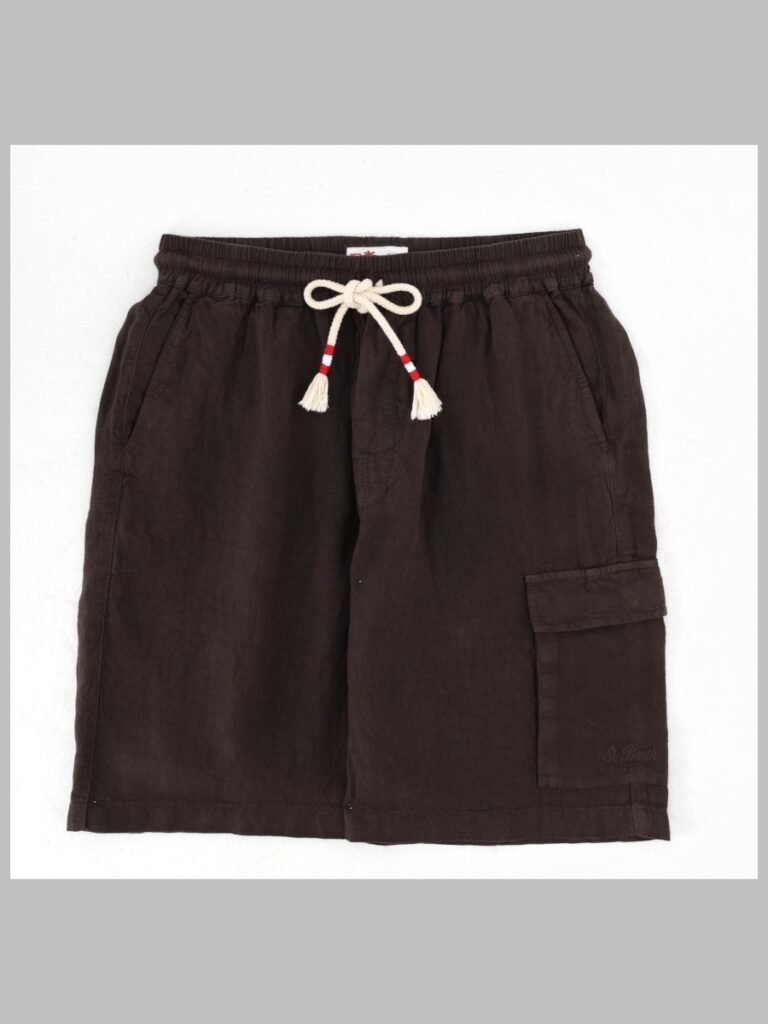 SHORTS IN LINO CON COULISSE