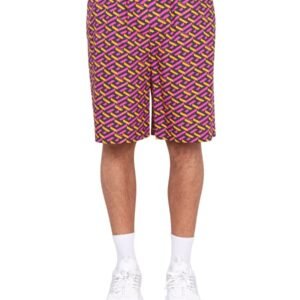 SHORTS WITH LA GRECA PRINT