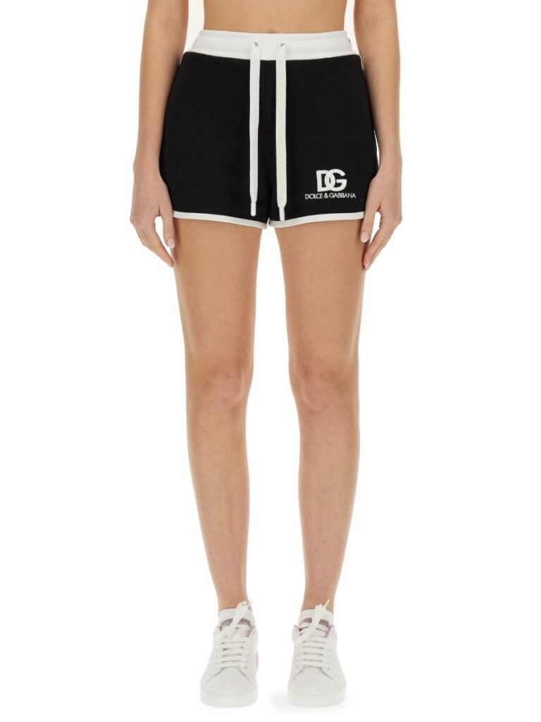 SHORTS WITH LOGO EMBROIDERY