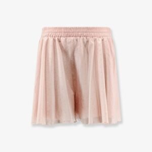 Shorts with rhinestones