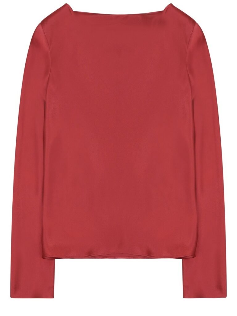 SILK BLEND BLOUSE