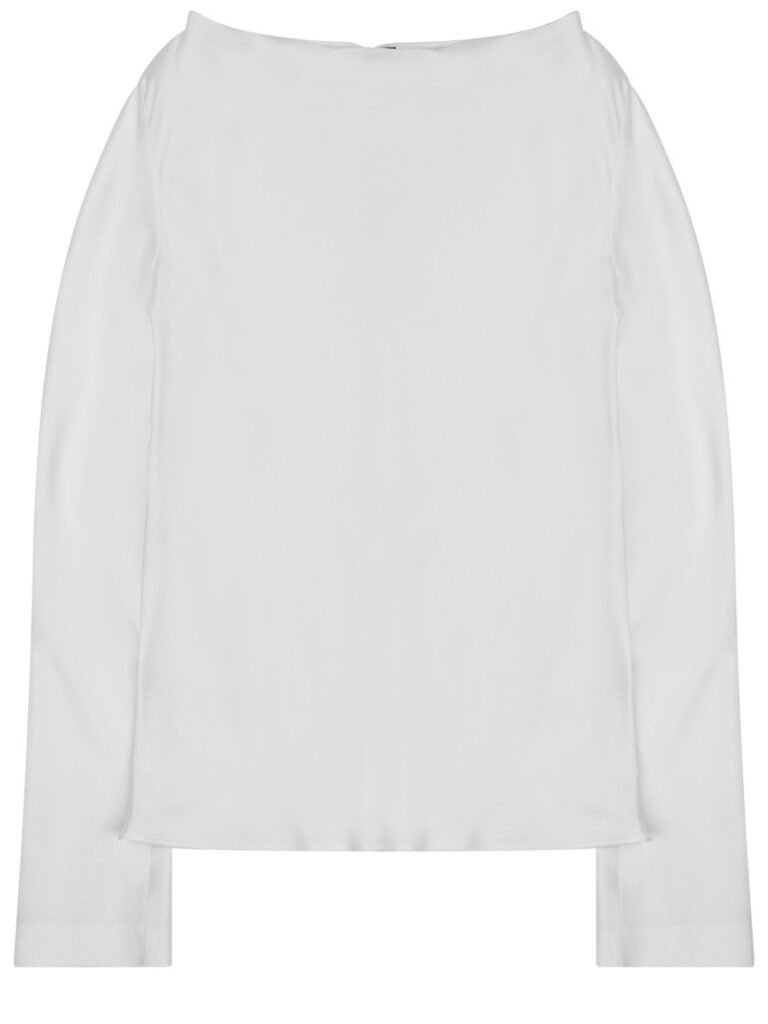 SILK BLEND BLOUSE