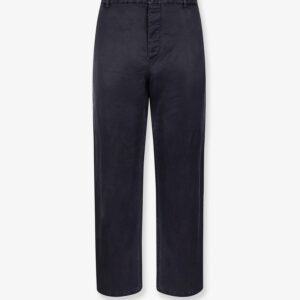 Silk blend trousers