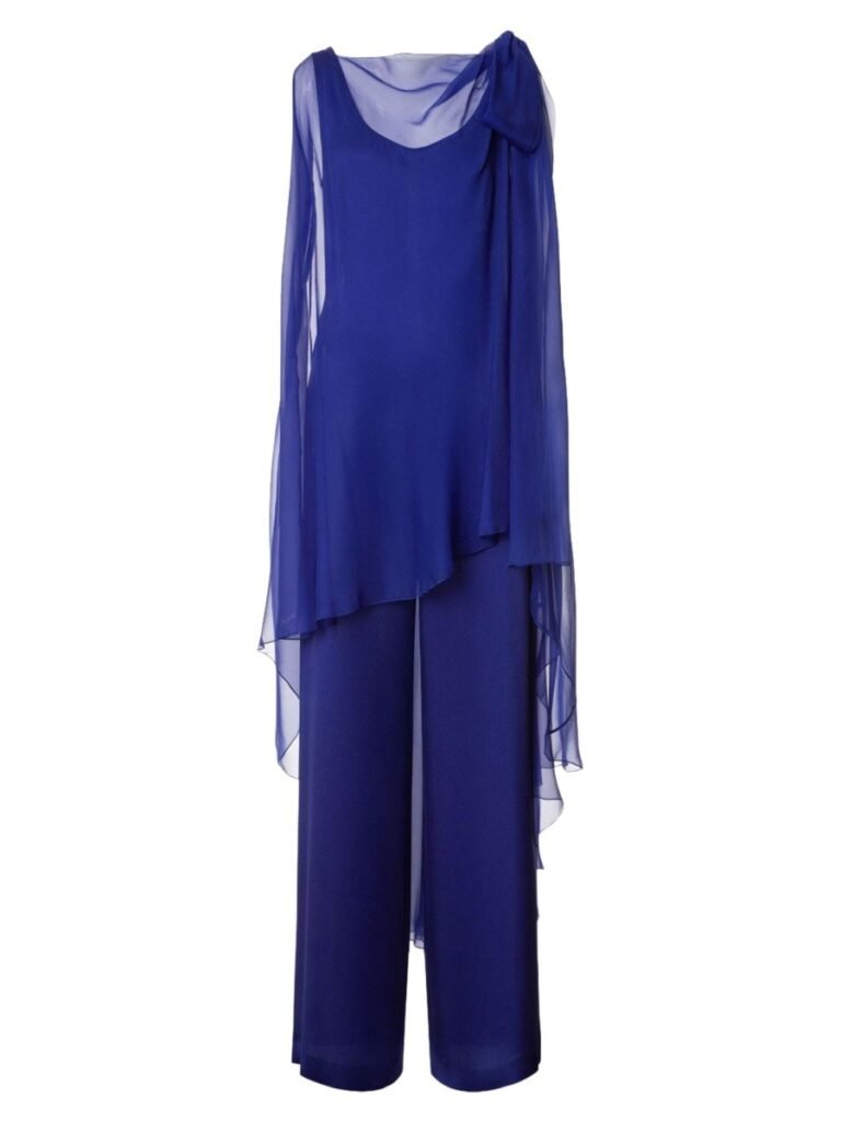 JUMPSUIT IN MISTO SETA