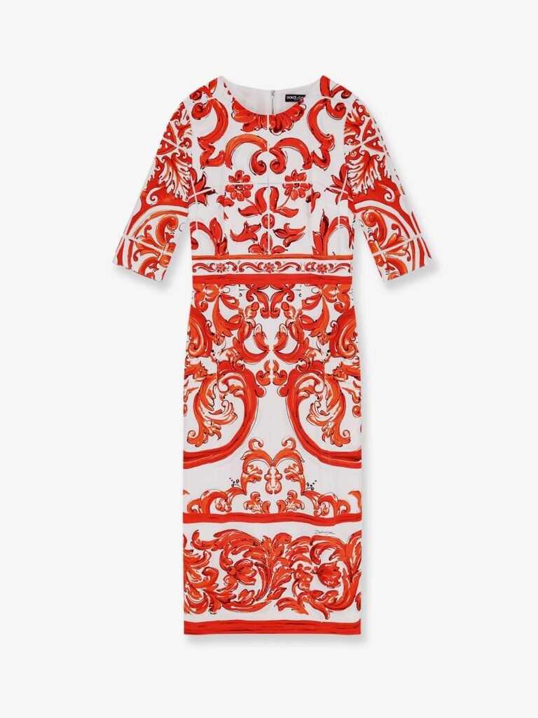 'Maiolica' dress
