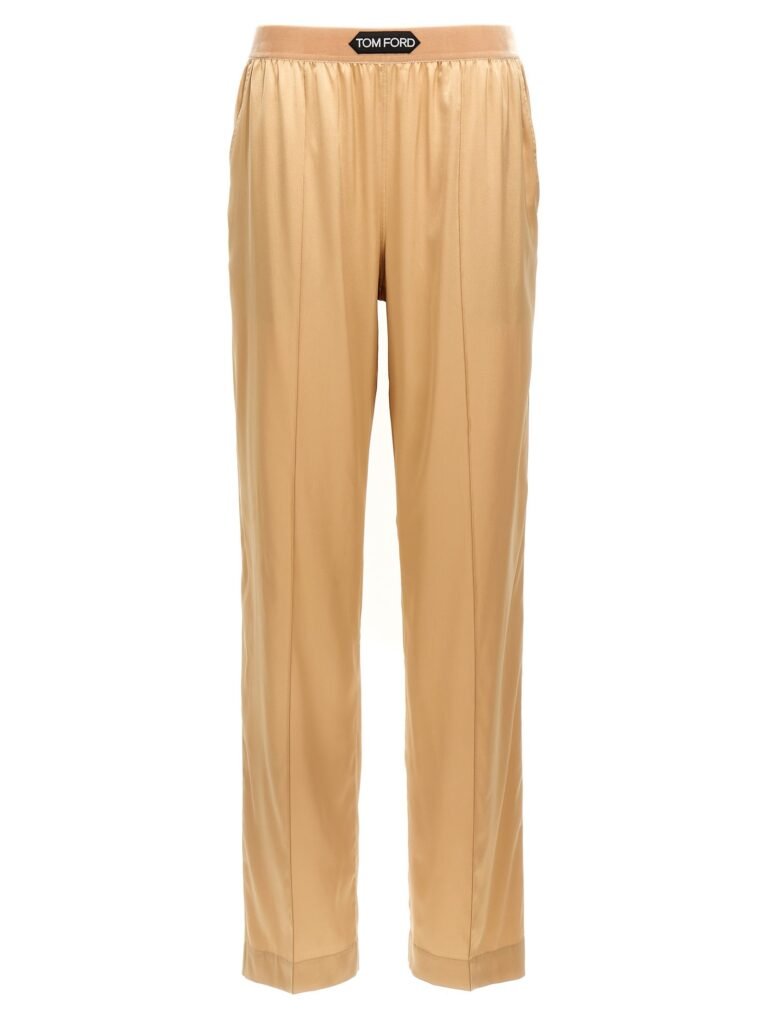 Silk pants