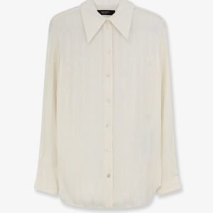 Silk shirt with iconic print