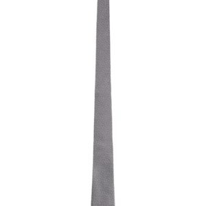 SILK TIE WITH CLAMPS